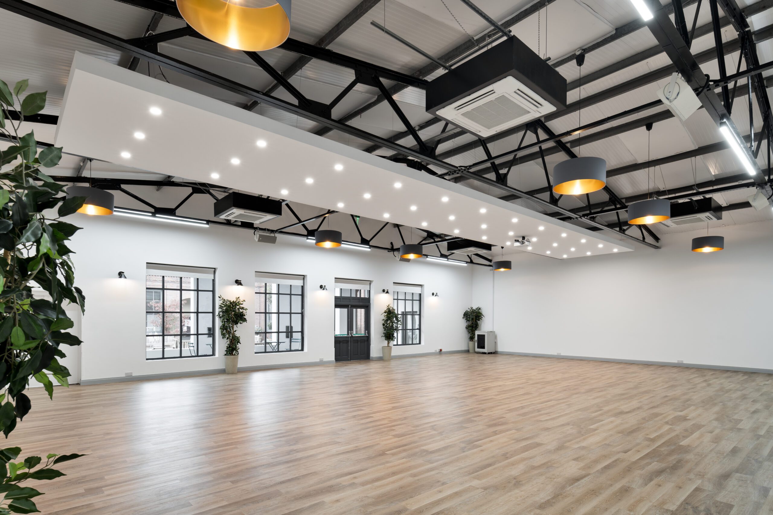 The Fazeley Room at Oval Digbeth, with open space for an event