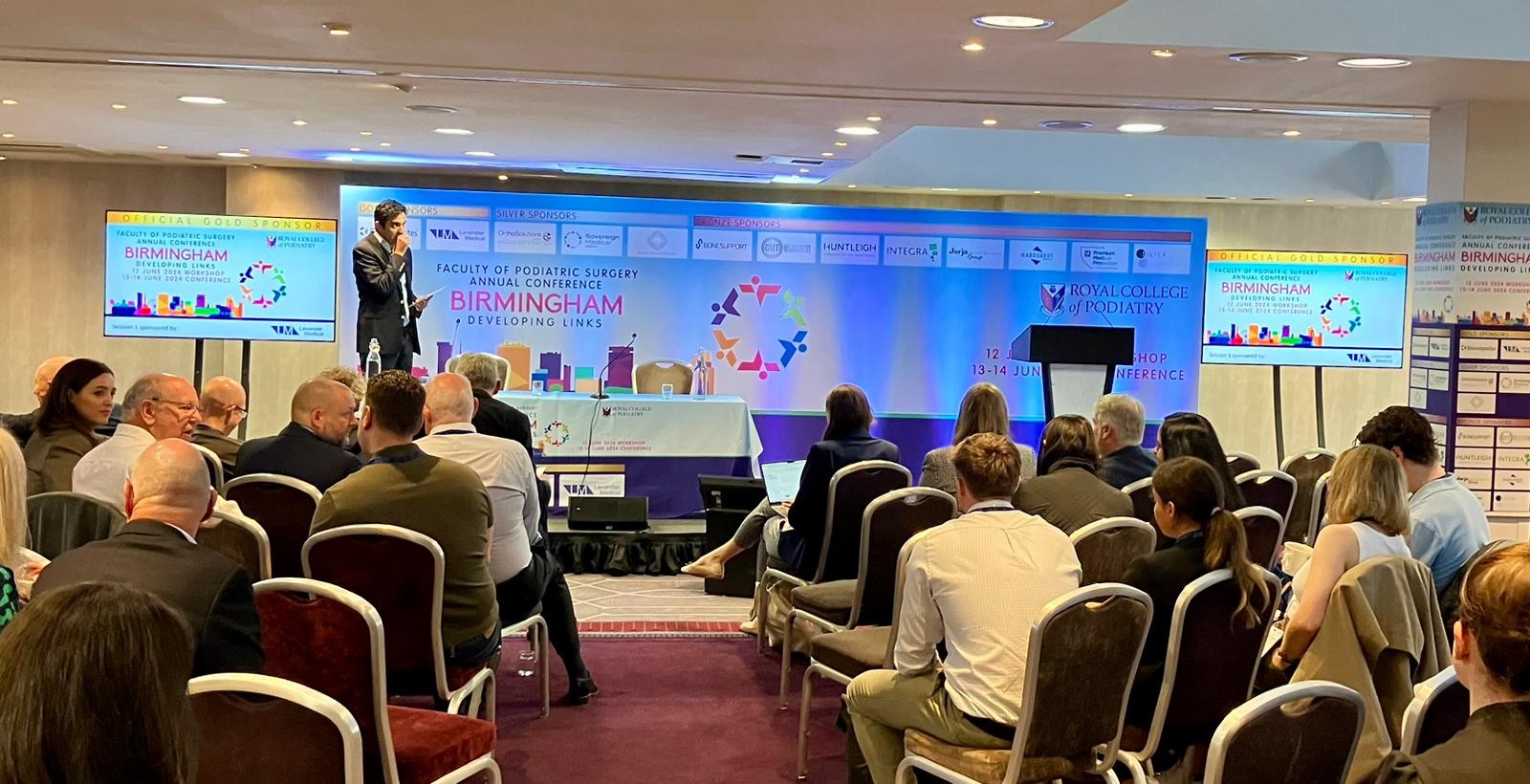 Faculty of Podiatric Surgery annual conference at Leonardo Hotel Birmingham