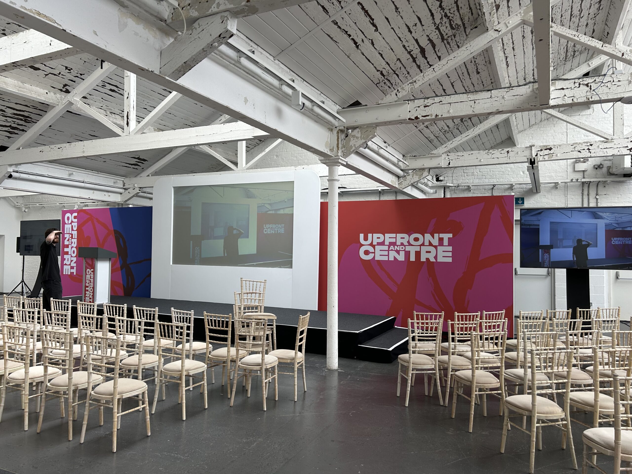 Upfront and Centre event at Oval Digbeth